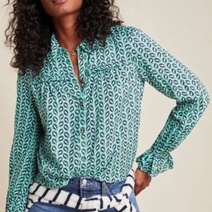 Anthropologie Fredericka Buttondown
